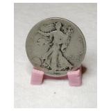 1929 walking liberty half Dollar