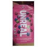 Case of 6- 5oz bags of unreal milk chocolate gems