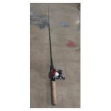 Quantum graphite 6ft fishing rod with , Abu