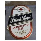 Black Label Beer Sign 15 x 11