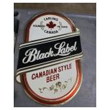 Black Label Beer Sign 15 x 11'