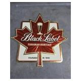 Black Label Beer Sign 11 x 11'
