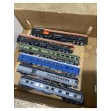 collection of 6 HO scale model train passenger