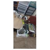 Tools , chain , books,  lamps grills and more