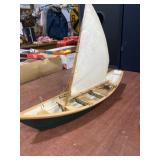 Crabbing Skiff wooden model boat 16ï¿½