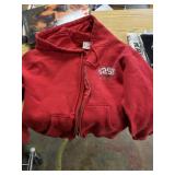 Kevin Harvick womenï¿½s large zip up hoodie