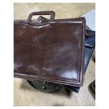 2 leather briefcases