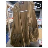 2 hunting vests both show wear