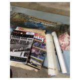 Variety of goodies, including 1976 trucking