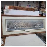 R.J. Mcdonald signed and numbered duck print