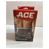 New ACE back stabilizer with lumbar support ,