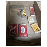 Tobacco, Camel and Chesterfield Cigarettes, other