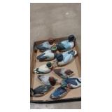 Decorative Porcelain miniature duck decoys
