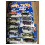 Flat of unopened Hot Wheels