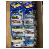 Flat of unopened Hot Wheels