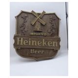 Heineken Beer Sign 12 x 12'  1984