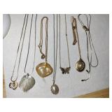 Costume jewelry necklaces