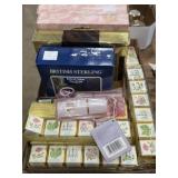 Unopened bath bombs and perfumes