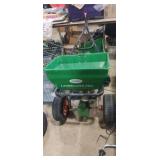 Scott's landscaper pro seed spreader and smaller