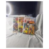 3 Very Old Collectable Comics3x The Outlaw
