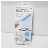 Sealed UV sanitizing portable wand