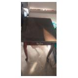 Wooden side table with drawer