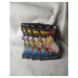 4 Brand New Sealed Packs Of Dragonball Z12