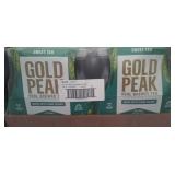 12- 16.9oz bottles of gold peak sweet tea