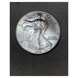 1998 Liberty American eagle silver dollar