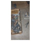 Angle brackets and maple tree spigot iron taps