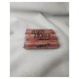 3 Rolls of 1950's Wheat Pennies