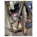 Mix lot of shaving products including vintage