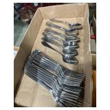Gibson flatware 11 forks 10 spoons