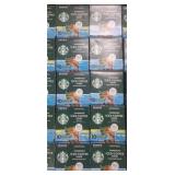 4- 10ct boxes of Starbucks cold brew k-cups (4