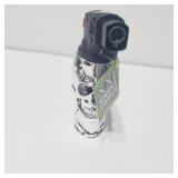 New  Skull refillable silver jet Torch