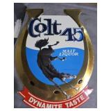 Colt 45 Malt Liquor Sign  11 x 15