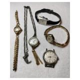 Group of women's vintage watches