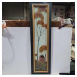 Decorator barn art 29in x 8in