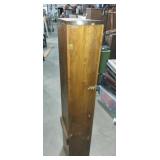 Wooden storage cabinet hand made 9x12x55in