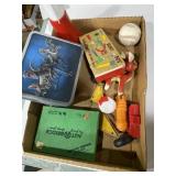 Mixed Vintage Toy & Game Lot ï¿½ Busy Boy Tool