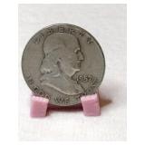 1957 Franklin  half  dollar