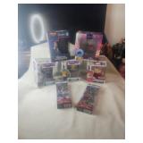 Lot Of 7 Different Action Figures,Pop Its,Nano