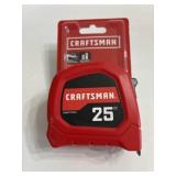 Craftsman 25 ft tape measure