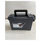 Plastic Ammo box 11-1/2 in W x 7-1/8 in H x 5-7/8