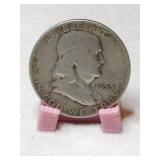 1953  Franklin  half dollar