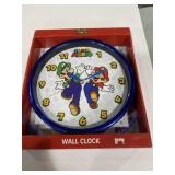 Super Mario Brothers wall clock
