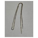 10 K gold chain, tested, 2.20 g