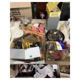 Vintage toys, Barbie's, glassware, cast-iron, and