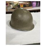 U.S. World War II M1 steel helmet shell