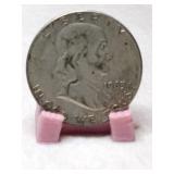 1963 Franklin  half  dollar